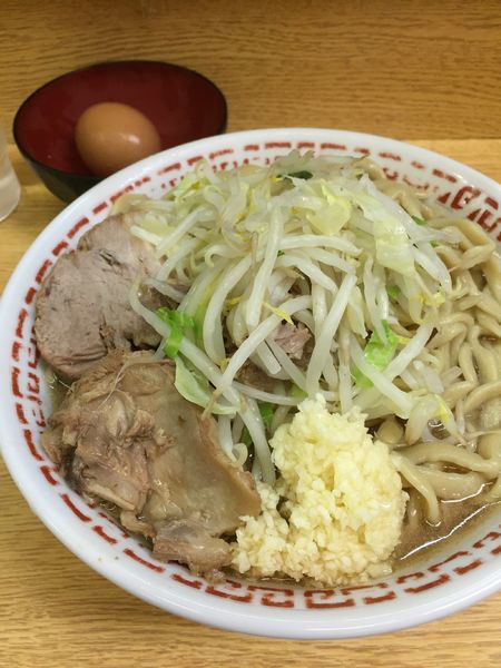 「小 いい卵」@ラーメン二郎 環七新新代田店の写真