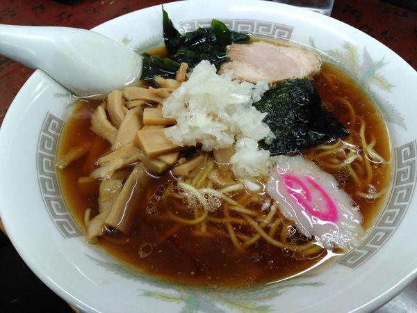 「メンマラーメン」@紀の家の写真