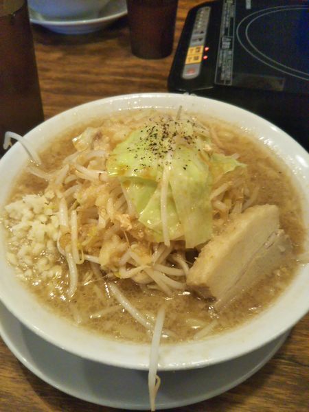 「豊田二郎 890円＋大盛り＋ライス＋生卵 全部無料」@つけ麺・ラーメン 五十五番 豊田店の写真