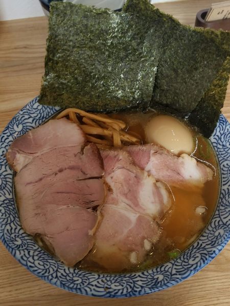 「特製中華そば1070円」@中華そば専門 とんちぼの写真