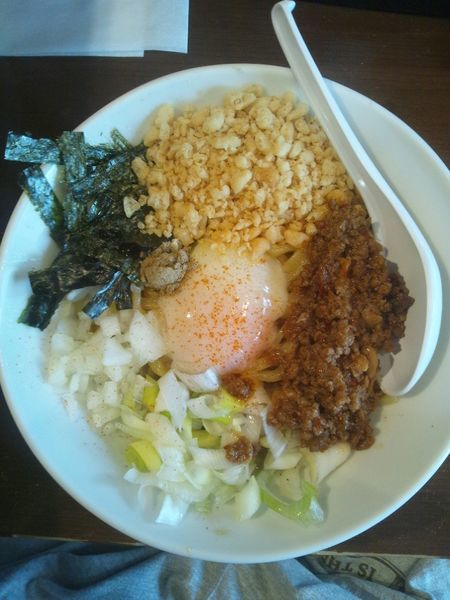 「台湾油そば」@豚骨つけ麺・らーめん 一番舎 日進チームの写真