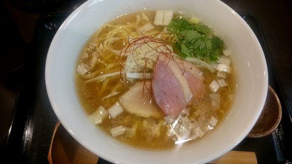 「鴨出汁 黒」@麺屋 葵の写真