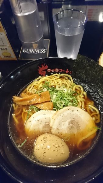 「名古屋コーチンラーメン醤油味玉」@名古屋コーチンラーメン 栄店の写真