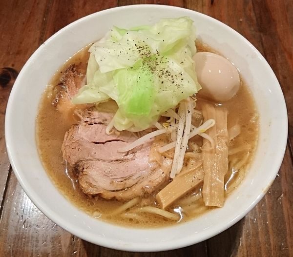 「特製濃厚そば(大盛)」@武麗舞の写真