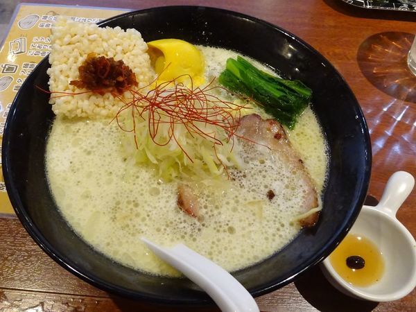 「特選熟成しおそば（980円）」@焙煎汐蕎麦処金字塔 立川店の写真