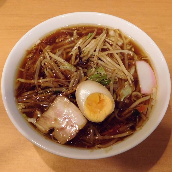 「サンマーメン（750円）」@YOKOHAMA中華そば かみ山の写真