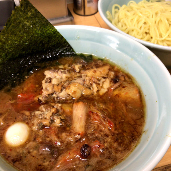 「キムチつけめん　800円　特濃　200円」@らぁめん廣の写真