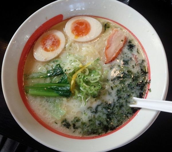 「鶏白湯らーめん637円」@幸楽苑 山形嶋店の写真