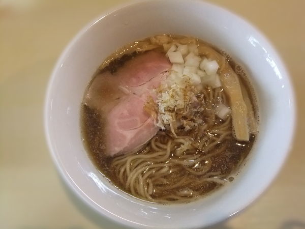 「【限定】あっさり煮干しらーめん」@らーめん コッコの写真