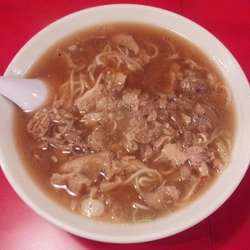 末廣塩中華そば（大）810円