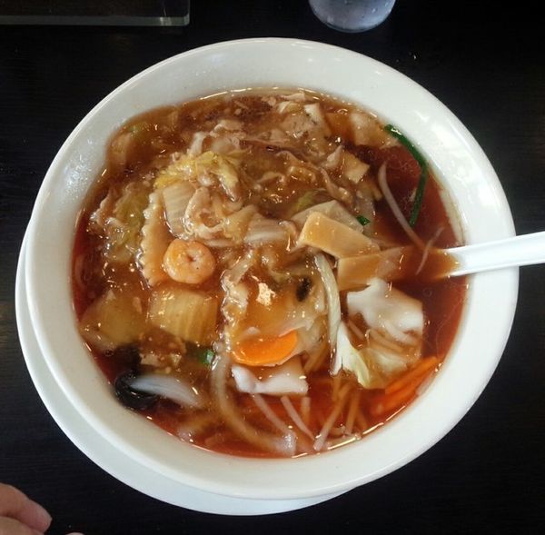 「五目うま煮らーめん853円」@幸楽苑 山形嶋店の写真