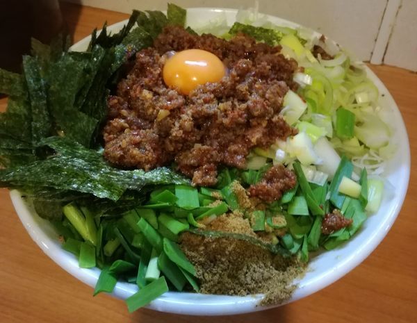 「限定我流台湾混蕎麦:900円+しお対応:50円」@豚星。の写真