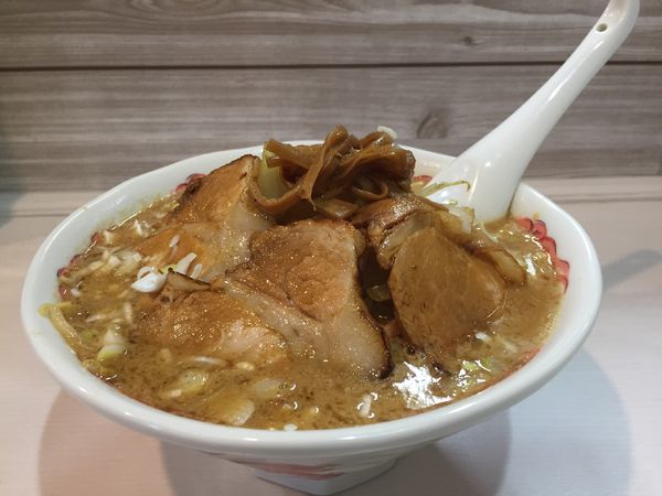 「上きげん味噌ラーメン＋チャーシュー」@めん処 土田八の写真