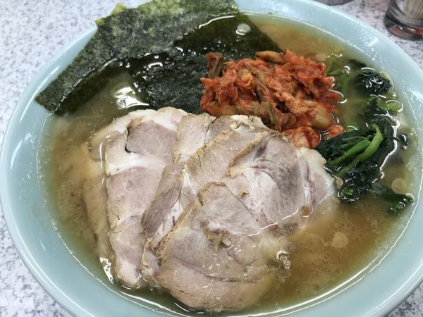 「チャーシューキムチ大盛り」@ラーメン大将 本店の写真