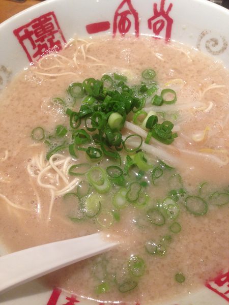 「元祖白丸元味 並」@博多一風堂 大名本店の写真