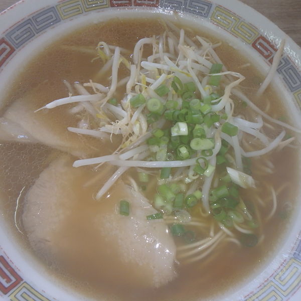 「半チャンラーメン(750円)」@ラーメン チャボの写真