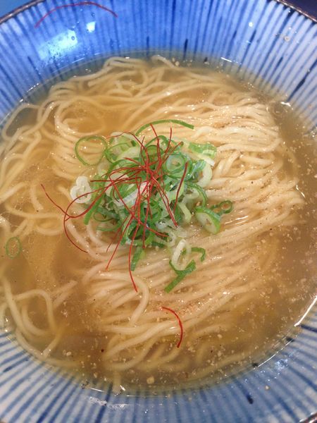 「かけ 塩」@麺屋 はなび 高畑本店の写真