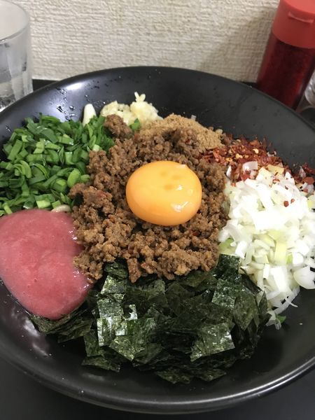 「限定「台湾まぜそば」」@自家製麺SHINの写真