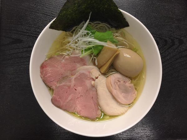 「欲張りラーメン（塩）」@麺喰処 明山の写真