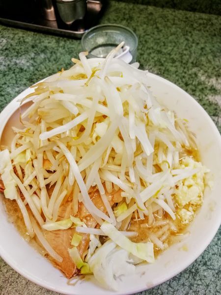 「小ラーメン」@ラーメン二郎 新宿小滝橋通り店の写真