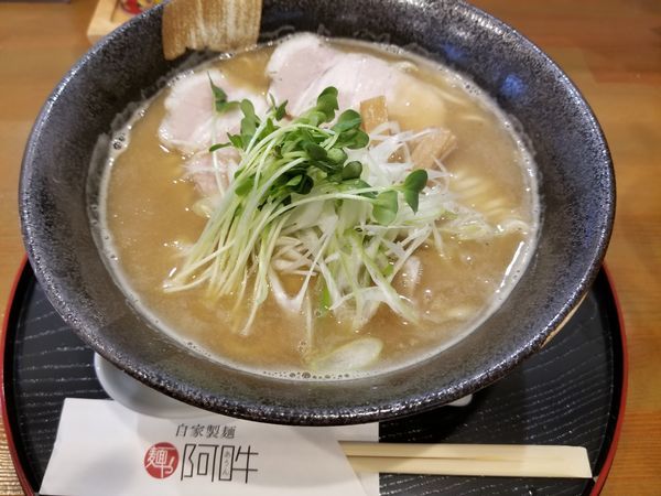 「秋刀魚麺」@麺や 阿吽の写真