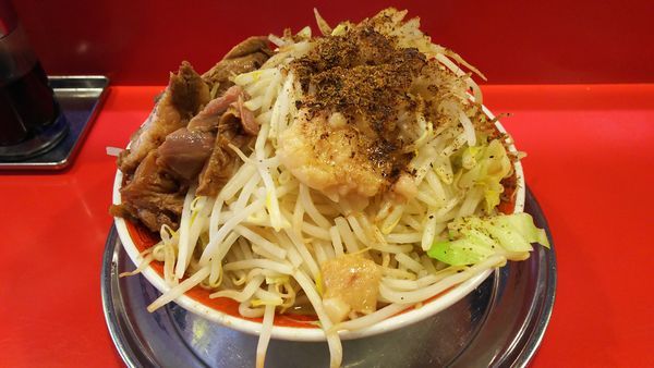 「小ラーメン(ヤサイニンニクアブラ削り節)」@ラーメンタロー 大森の陣の写真