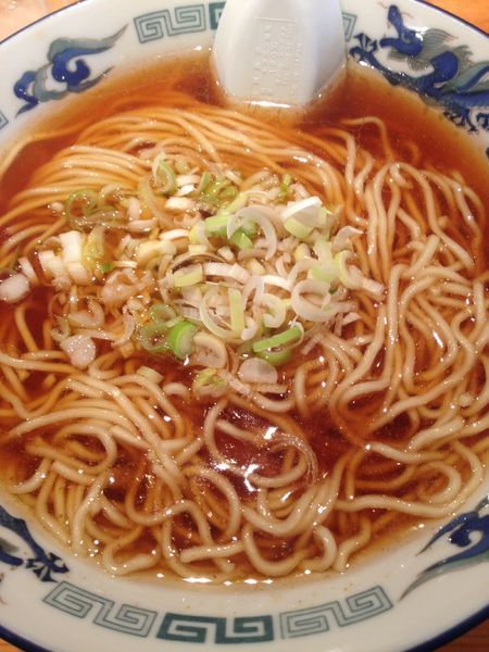 「かけらぁめん 醤油」@らあめん青葉の写真