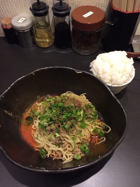 「汁なし担担麺」@汁なし担担麺専門 キング軒 大手町本店の写真