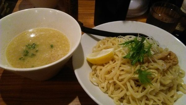 「つけそば（中） 780円」@濃厚鶏そば 麺屋武一 新橋本店の写真