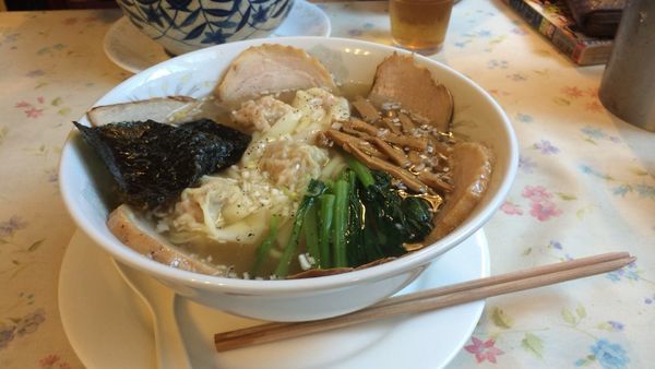 「チャーシューワンタン麺」@花キッチンの写真