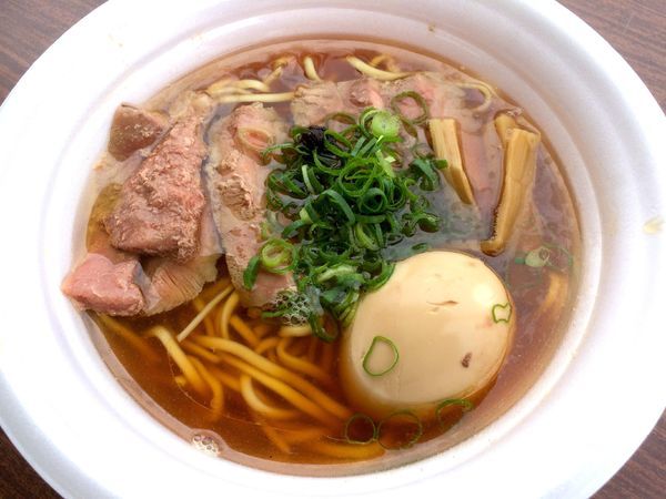 「麺や虎徹×龍のひげ　常陸牛骨らぁめん＋トッピング」@つくばラーメンフェスタ2017の写真