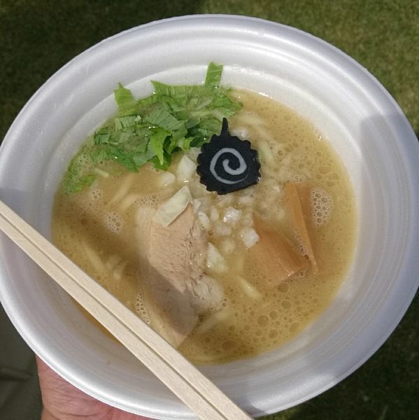 「ドラゴン＆稲葉　鶏白湯ラーメン」@つくばラーメンフェスタ2017の写真