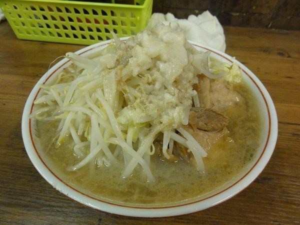 「ラーメン700円　野菜ニンニク脂」@ラーメン二郎 品川店の写真