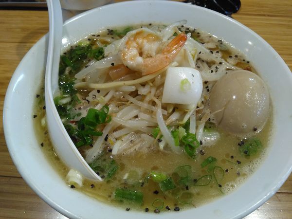 「味玉シーフード」@カッパ64 福生店の写真