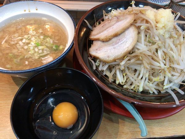 「つけG麺・ニンニクアブラ850円」@伊勢佐木家 武蔵浦和店の写真