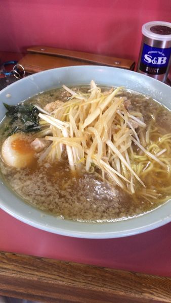 「ネギラーメン中盛り」@ラーメンショップ 埼大店の写真