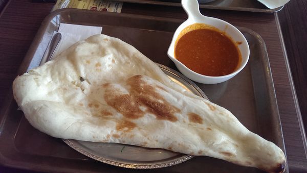 「キーマ、プレーンナン」@CLASSICの写真