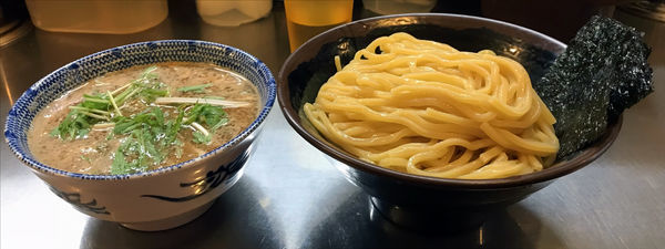 「つけ麺大盛」@めん屋桔梗 銀座店の写真