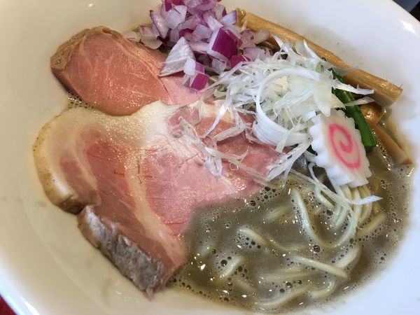 「濃厚煮干しそば 800円」@鶏そば なんきち 東京店の写真