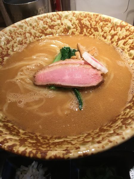 「鴨白湯そば」@銀座 鴨そば 九代目 けいすけの写真