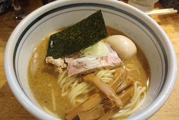 「らーめん＋味付たまご」@こうかいぼうの写真