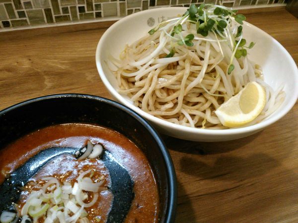 「担々つけそば（中；300g） ￥850」@はつがい商店の写真