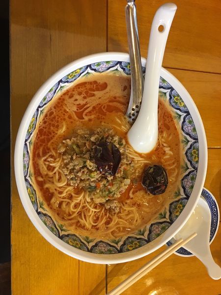 「激辛坦々麺」@中国ラーメン 栄の写真