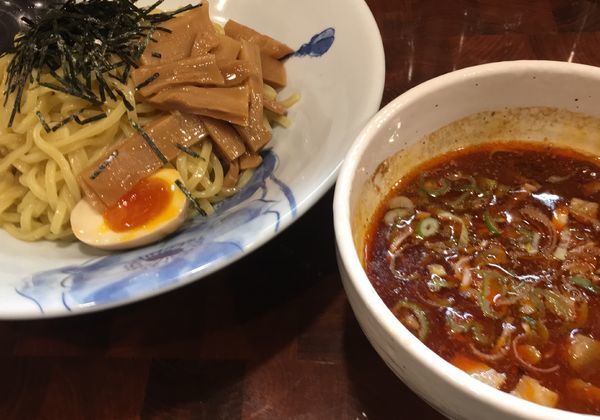 「四川特製つけ麺」@龍の子 所沢店の写真