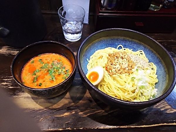 「坦々つけ麺」@行者ラーメン 熱人G麺の写真