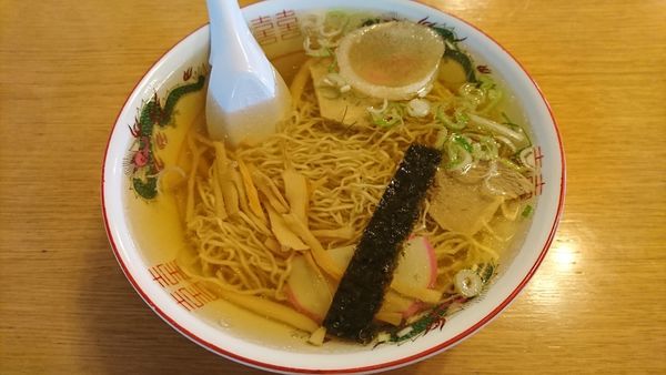 「中華そば　４５０円」@丸竹食堂の写真