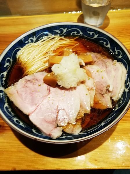 「中華そば+チャーシュー」@麺屋 坂本01の写真