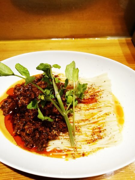 「汁なし担担麺」@麺屋 坂本01の写真