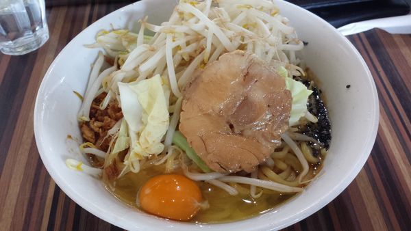 「まぜそば600円」@狼煙屋の写真