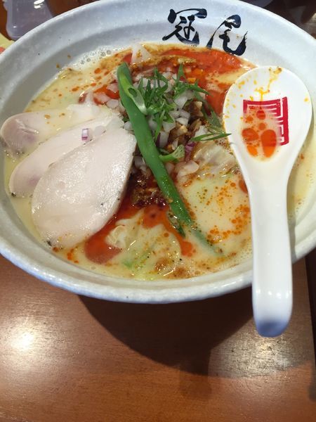 「鶏坦湯らぁめん」@らぁめん冠尾 恵比寿西店の写真